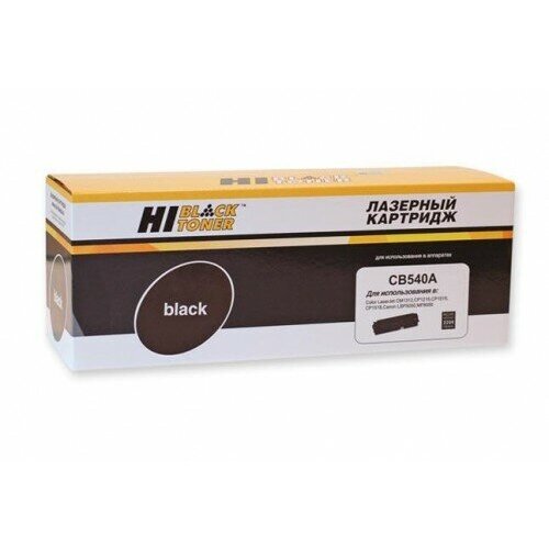 Картридж Hi-Black (HB-CB540A) для HP CLJ CM1300/CM1312/CP1210/CP1215, Bk, 2,2K картридж hi black hb cb543a для hp clj cm1300 cm1312 cp1210 cp1215 m 1 4k