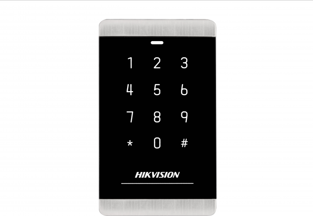 Считыватель Mifare карт с механической клавиатурой Hikvision DS-K1103MK