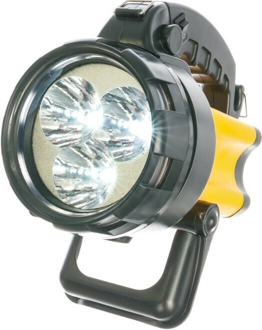 Аккумуляторный фонарь ЭРА PA-604, желтый / черный, 3Вт [б0031035] - фото №10