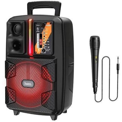Колонка Hoco BS37 Dancer outdoor с микрофоном черная 602700₽