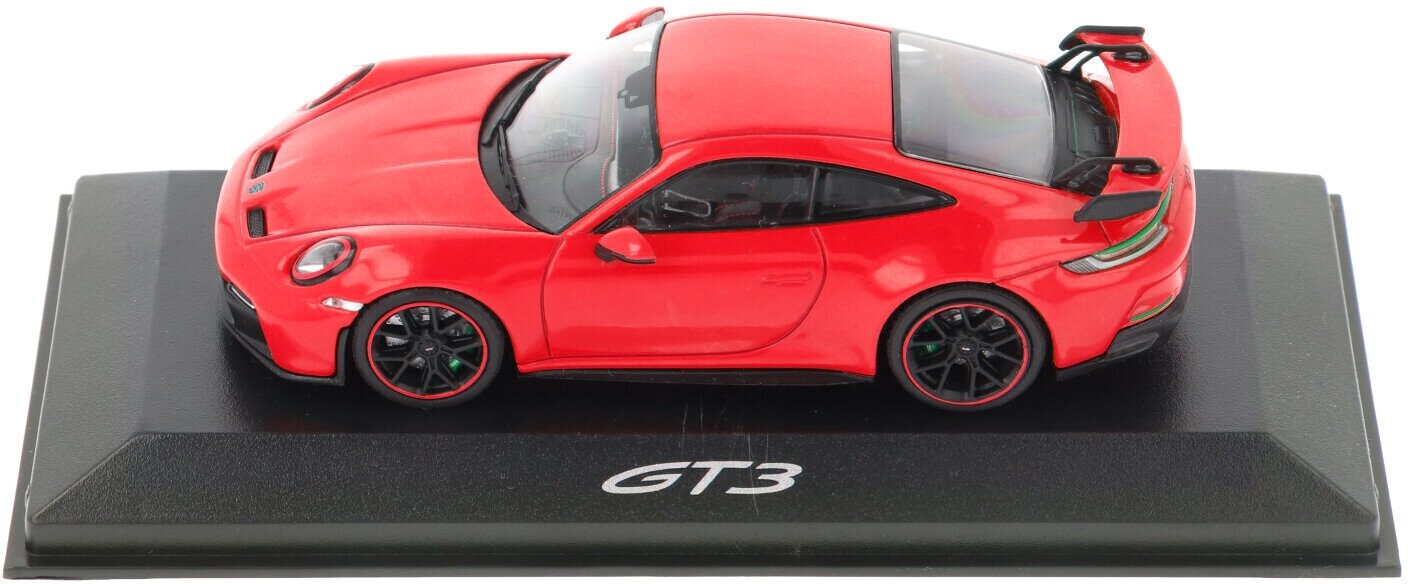 Модель автомобиля Porsche 911 GT3, Guards Red, Scale 1:43