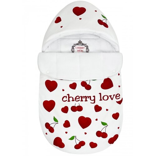 Конверт Bambino принт Cherry Love Флис Зима, арт. CHM-25425-Z