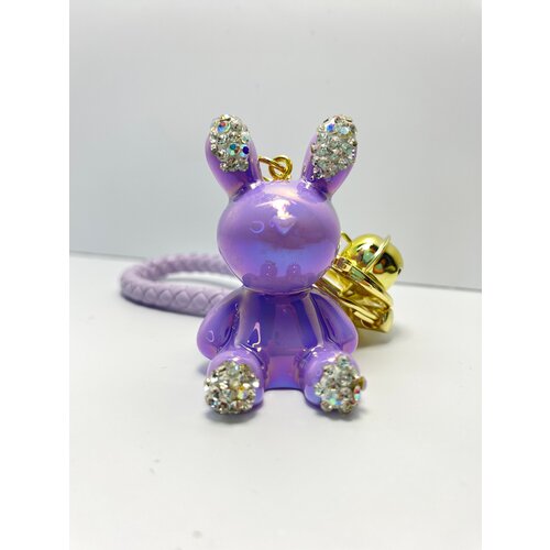 Брелок керамика, Cadillac, фиолетовый