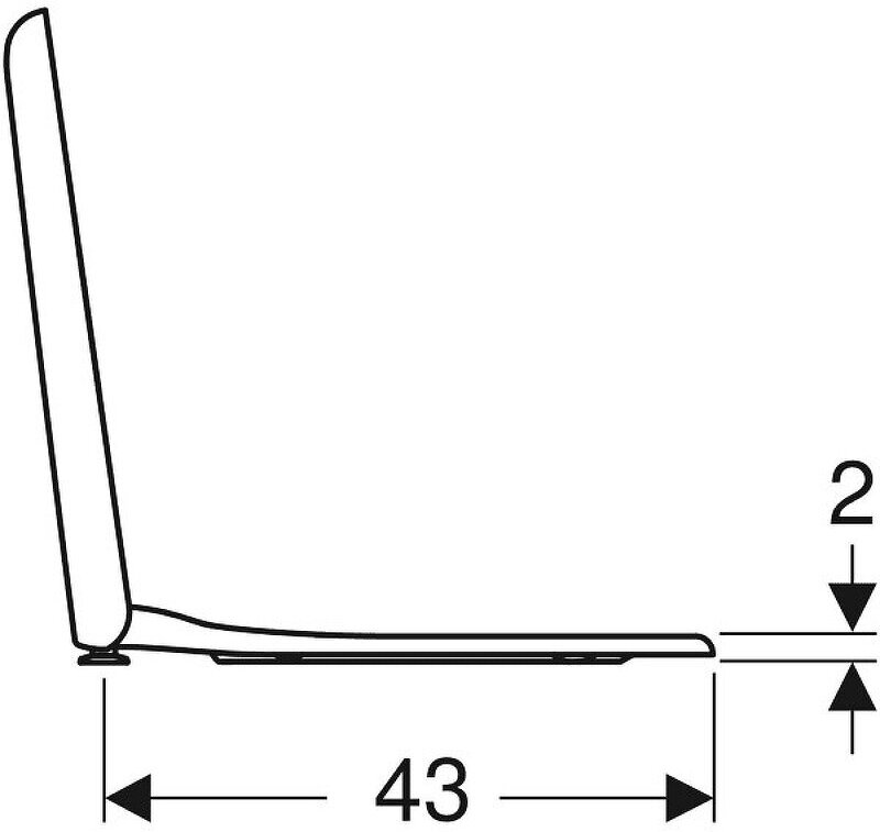 Сиденье для унитаза Geberit - фото №14