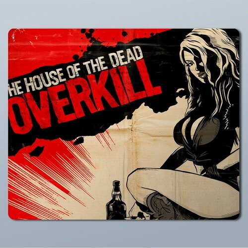 мешок для сменной обуви с принтом игры house of the dead overkill 34179 Коврик для мыши с принтом игра House of the Dead Overkill - 11129
