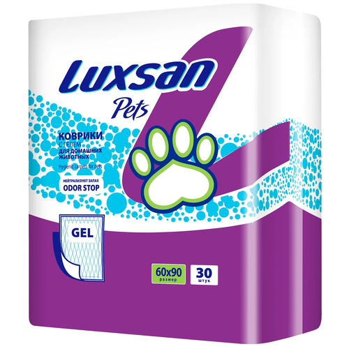 LUXSAN PETS Коврик LUXSAN GEL 60х90, 30 шт.