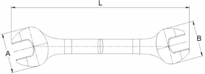 Licota AWT-EBS1819 Ключ накидной 18х19 мм - фотография № 6