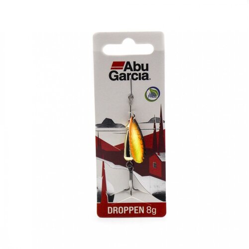 Блесна вращающаяся Abu Garcia Droppen 8г Red Hot Tiger