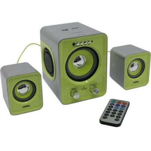 Колонка компьютерная SmartBuy SBA-2610 BUZZ 21 цвет зелёный 157400₽