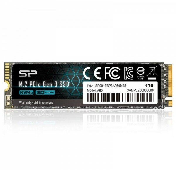 SSD накопитель SILICON POWER M-Series 1Тб, M.2 2280, PCI-E x4, NVMe - фото №17