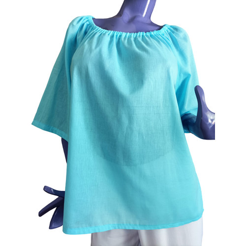 Блуза BABOCHKI нежно голубого цвета