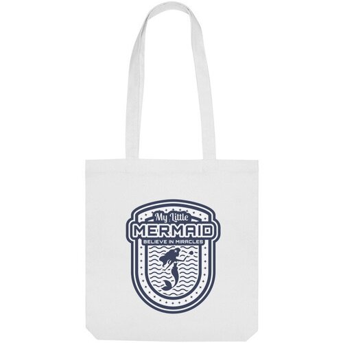 фото Сумка us basic, текстиль, белый