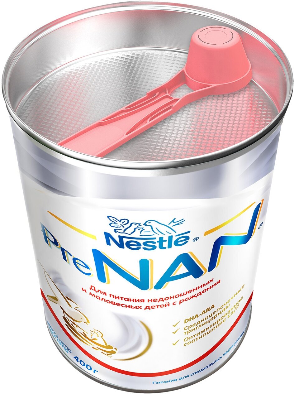 Смесь Nestle Pre-NAN сухая 400 г NAN (Nestle) - фото №13