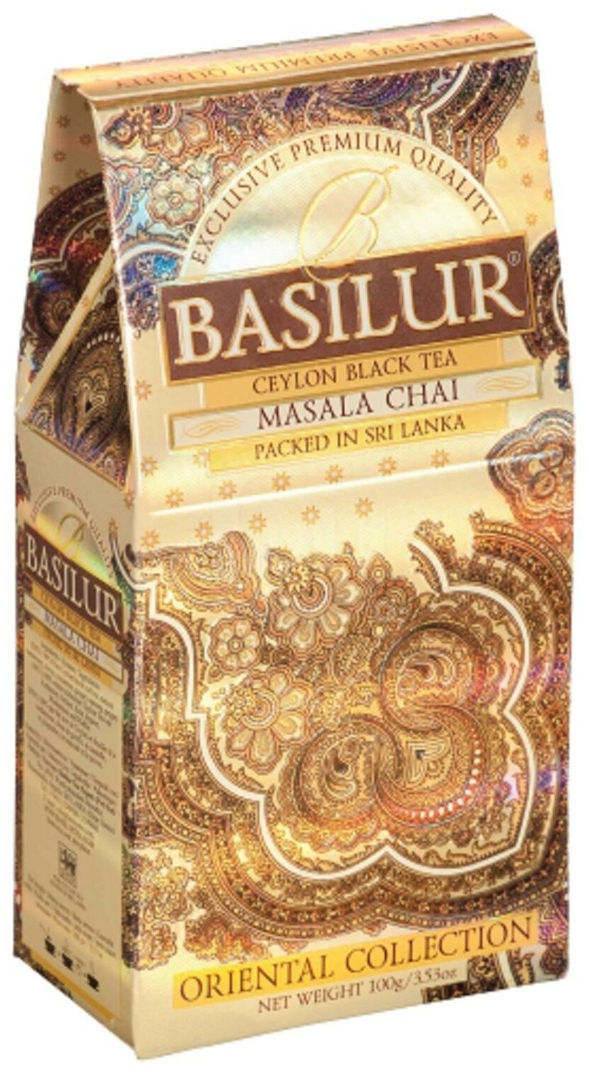 Чай черный Basilur Masala Chai Восточная коллекция листовой, 100 г - фото №13