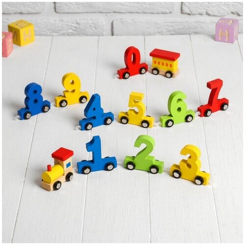 FlowMe Конструктор «Паровозик. Учим счёт»