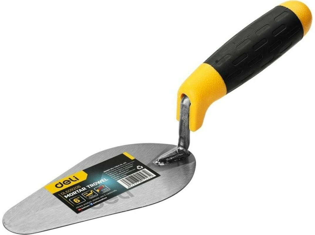DELI Кельма (мастерок) 150мм DL509206 форма 
