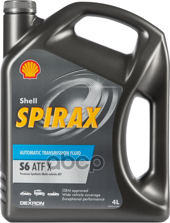 Масло Трансмиссионное Atf X Spirax S6 Синт. (4Л) (Shell)! Shell арт. 550048808