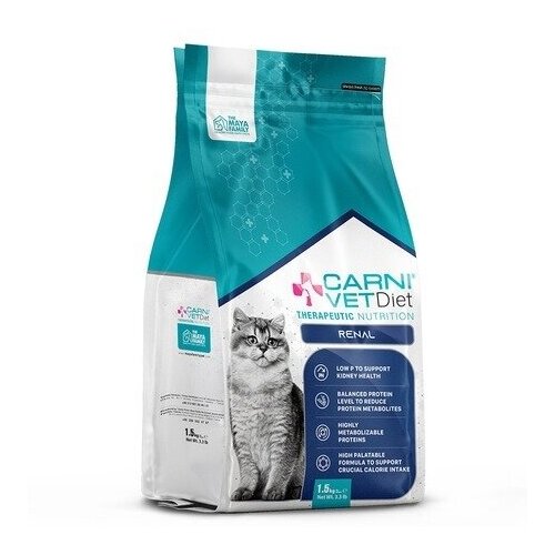 CARNI VD CAT Корм для кошек RENAL при ХПН поддержание здоровья почек