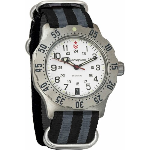 фото Наручные часы восток мужские наручные часы восток командирские 350752, серый