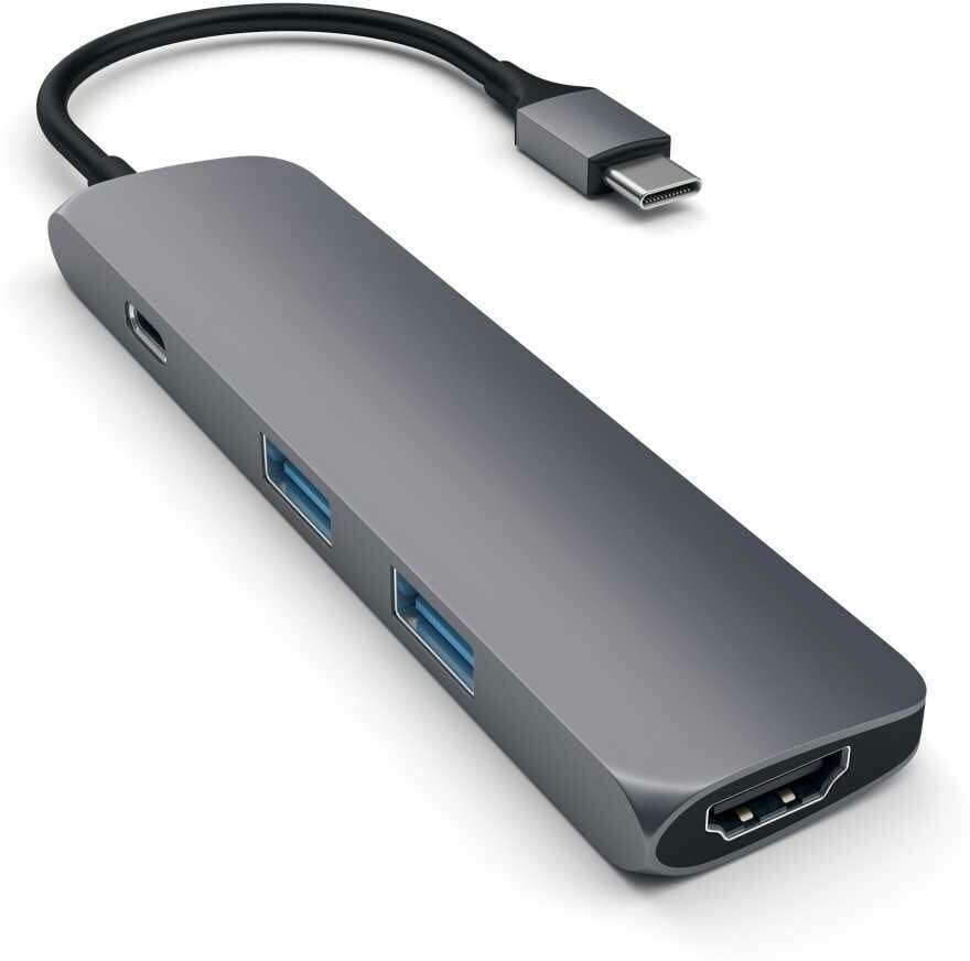 USB-концентратор Satechi SLIM MULTI-PORT (ST-UCSMA3) разъемов: 3