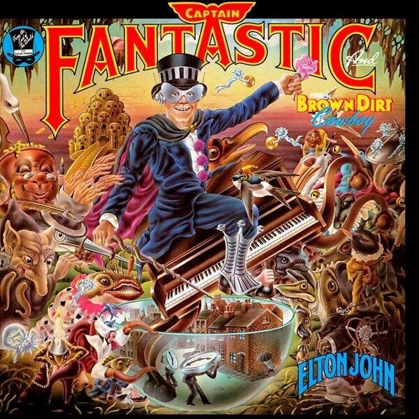 Виниловая пластинка Elton John, Captain Fantastic And The Brown Dirt Cowboy (0602567487135) Universal Music - фото №3