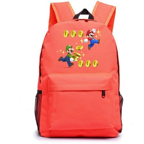 Рюкзак Супер Марио (Super Mario) оранжевый №3 рюкзак супер марио super mario желтый 3
