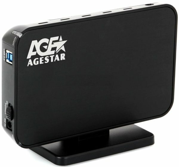 Внешний корпус для HDD AgeStar 3UB3A8-6G Black