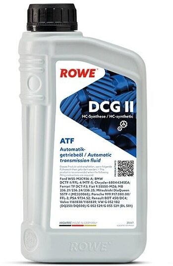 Масло трансмиссионное ROWE HIGHTEC ATF DCG II, 1 л