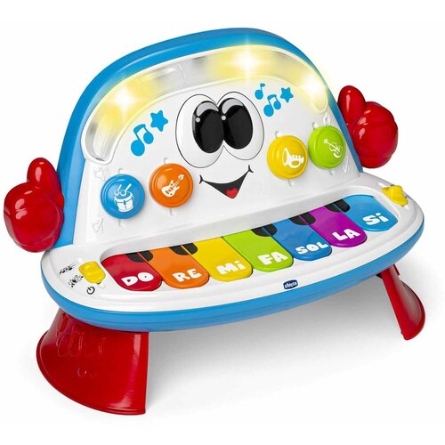 chicco игрушка конструктор transformablox chicco 00010003000000 Chicco Игрушка музыкальная Пианино Chicco 00010111000000