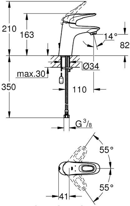 Смеситель Grohe - фото №19