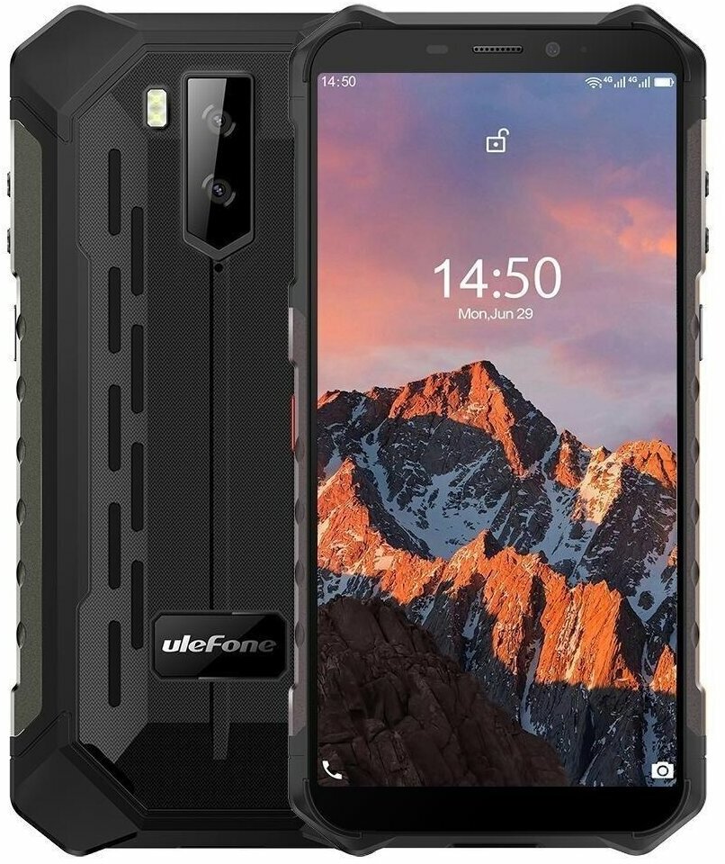 Смартфон Ulefone Armor X5 Pro black/черный