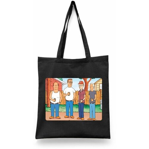 фото Сумка шоппер каждому своё, черный