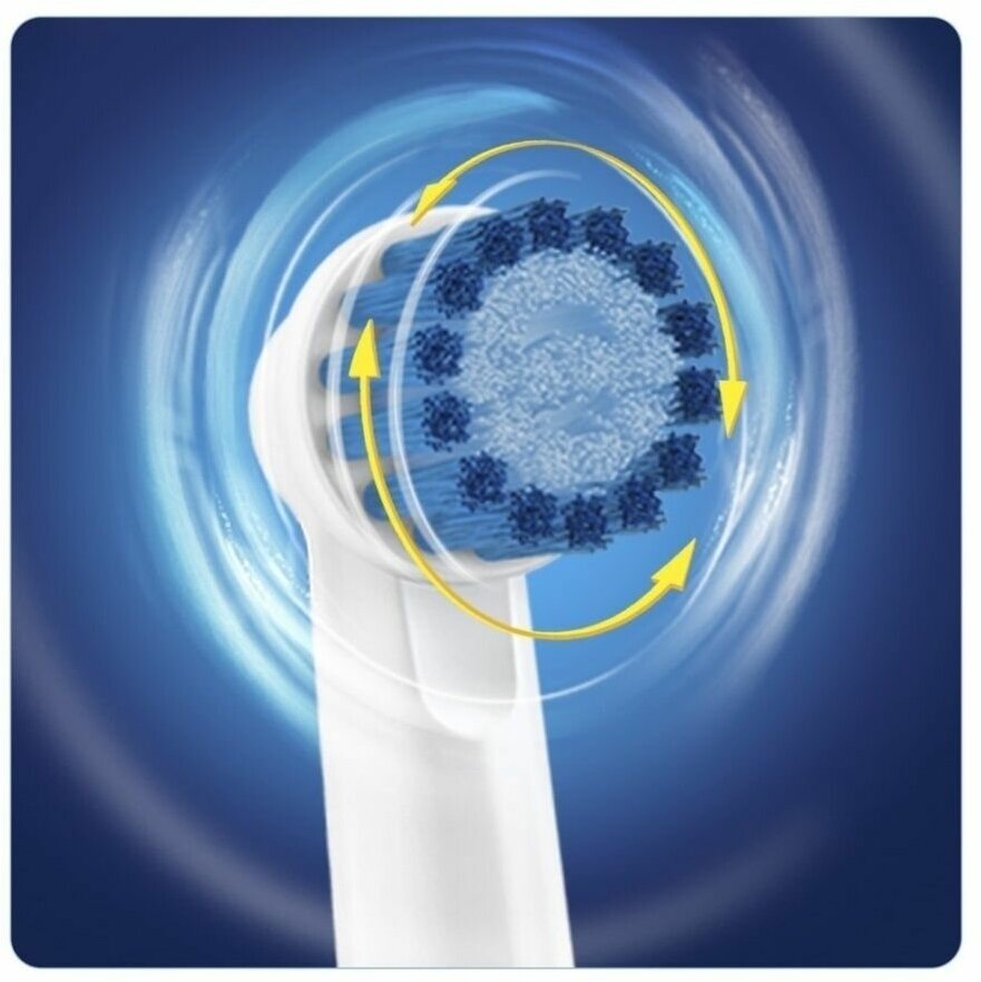 Насадки Oral-B Sensitive Clean на зубную щетку 4 шт - фотография № 5
