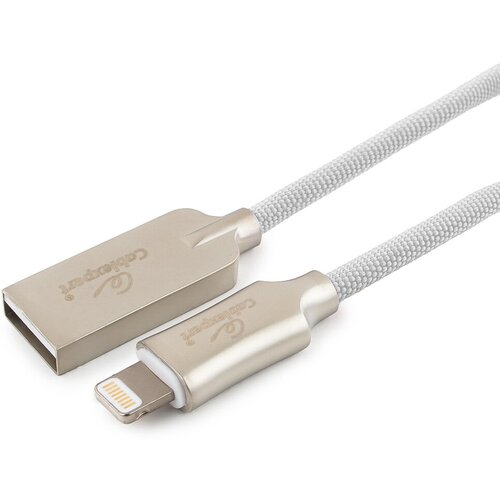 Кабель Cablexpert Platinum USB - Lightning (CC-P-APUSB02), 1 м, белый кабель для apple cablexpert cc p apusb02w usb 2 0 m lightning m platinum белый 1 8м