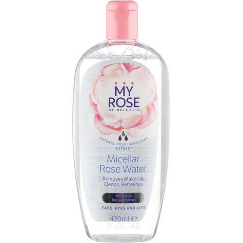 My Rose of Bulgaria Женский Micellar Rose Water Мицеллярная розовая вода 420мл мицеллярная вода my rose of bulgaria розовая 420 мл