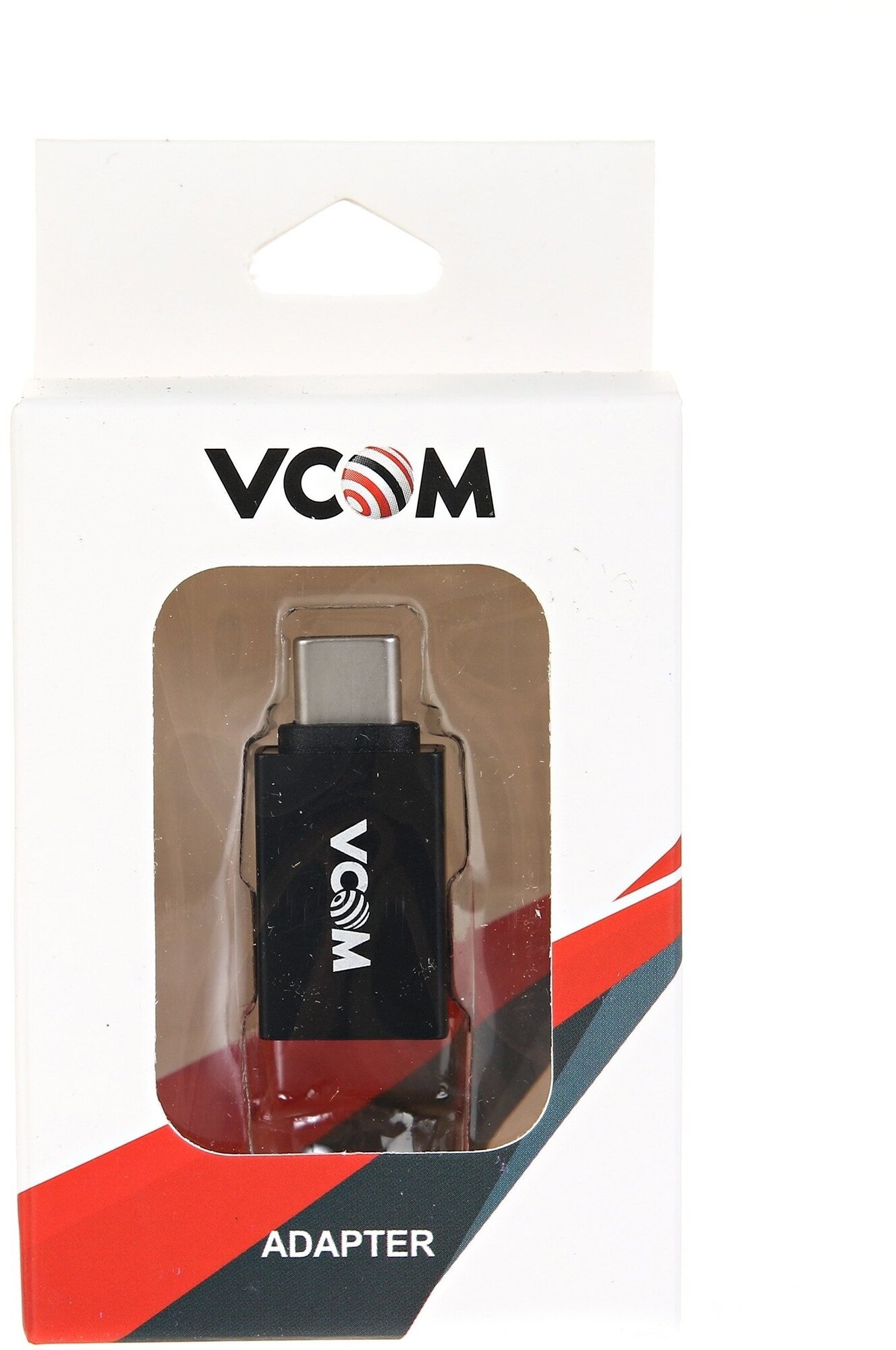 Разъем VCOM USB - USB Type-C (CA431M), черный - фотография № 7