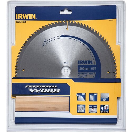 Диск пильный IRWIN PRO по деревоматериалам 300x96Tx30/25/20