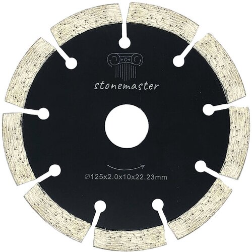 Диск сегмент. по мрамору/граниту/керамике STONEMASTER 125/2.0/10/22.23