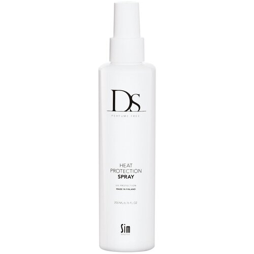 спрей для укладки волос ds perfume free термозащитный спрей heat protection spray Sim Sensitive DS спрей для волос Heat Protection Spray, 200 г, 200 мл