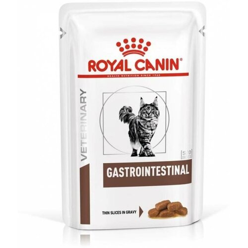 Royal Canin Gastrointestinal влажный диетический корм для взрослых кошек при нарушении пищеварения в паучах - 85 г х 12 шт ROYAL CANIN 4222