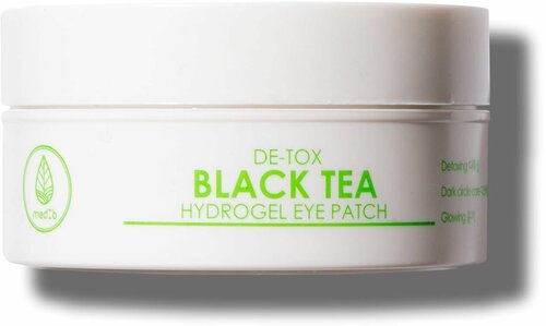 MEDB Патчи с экстрактом черного чая De-Toxing Black Tea Hydrogel Eye Patches