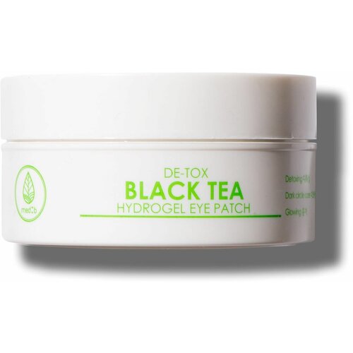 MEDB Патчи с экстрактом черного чая De-Toxing Black Tea Hydrogel Eye Patches