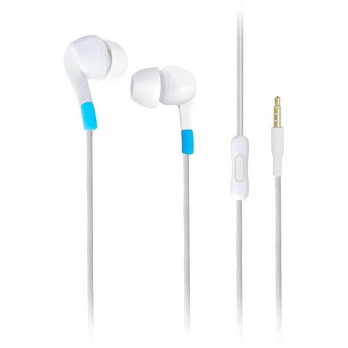 Гарнитура проводная Smartbuy A7 вставные 16 Ом 42дБ Белый SBH-014 41900₽