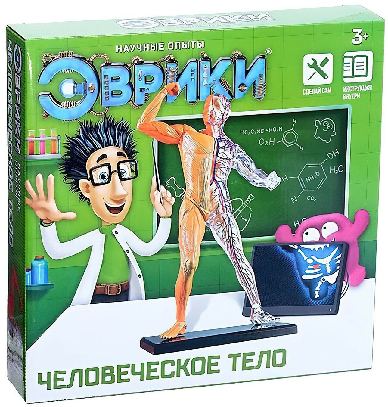 Научный опыт «Человеческое тело»