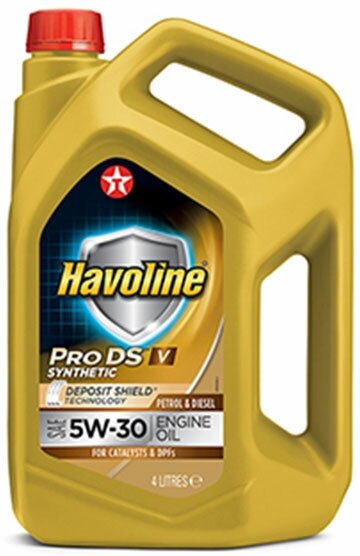 Синтетическое моторное масло TEXACO Havoline ProDS V SAE 5W-30, 4 л