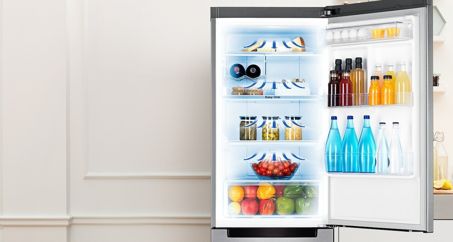 Холодильник с морозильником Samsung - фото №14