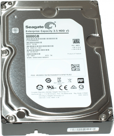 Жесткий диск Seagate Original SAS 8Tb Exos (7200rpm) 256Mb 3.5" - фото №9