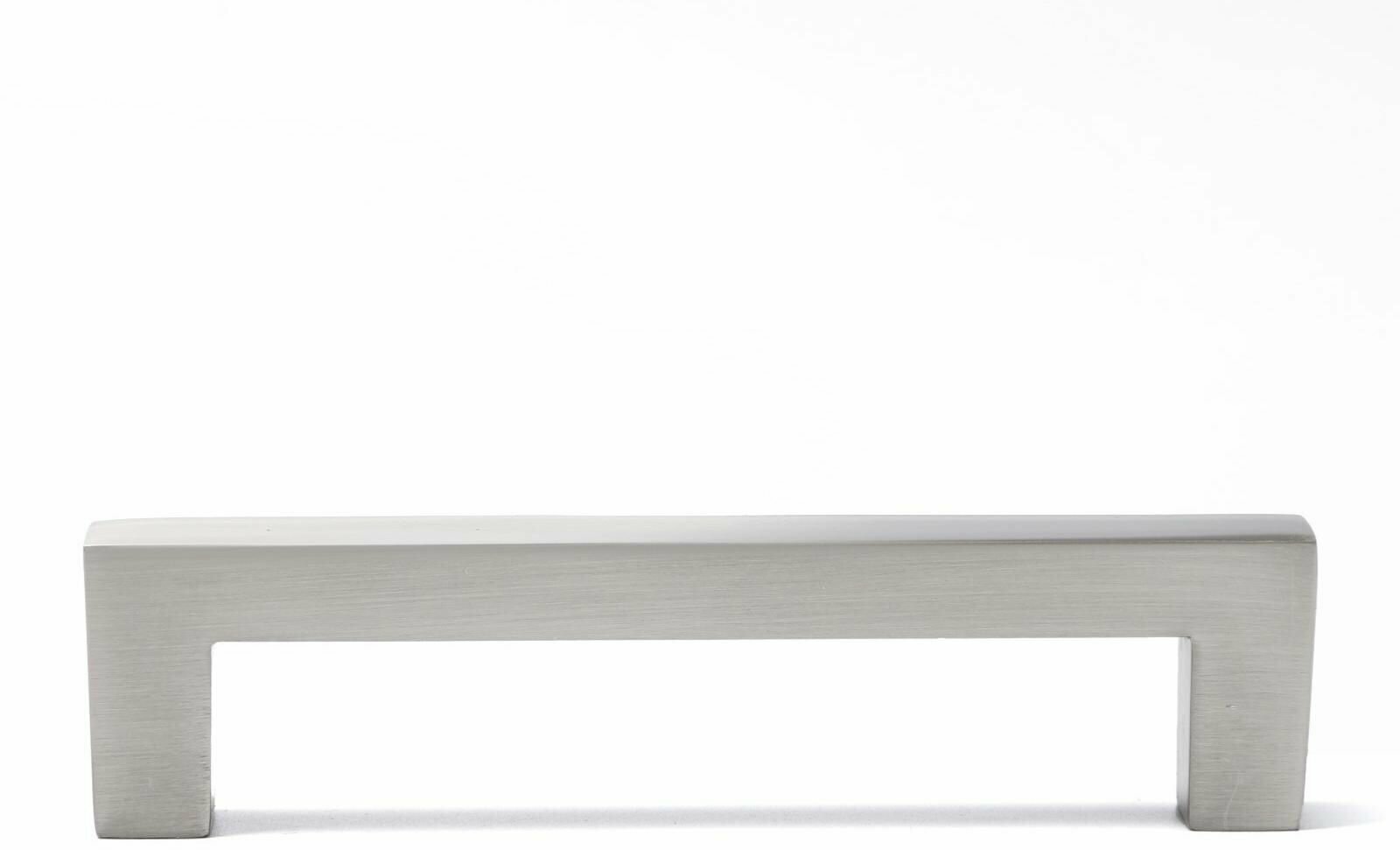 Ручка скоба SQUARE CAPPIO, алюминий, м/о 96 мм, цвет серебро - фотография № 6