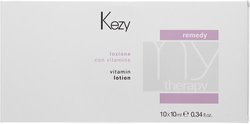 KEZY Mytherapy Лосьон для волос витаминизированный, 1000 г, 10 мл, 10 шт., ампулы