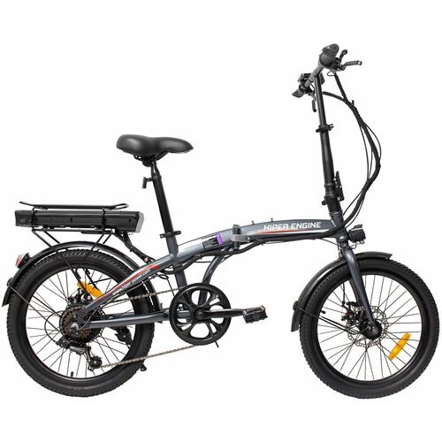 Электровелосипед Hiper ENGINE FOLD X1 HE-FX01 Space Gray cерый космос 9282500₽